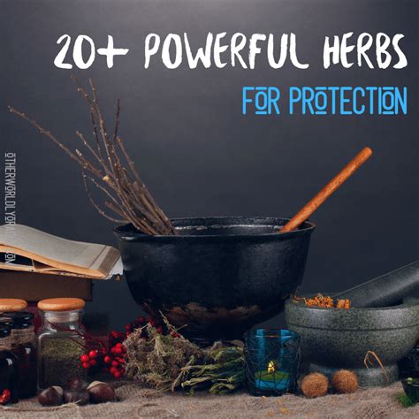 Witchcraft herbs for security